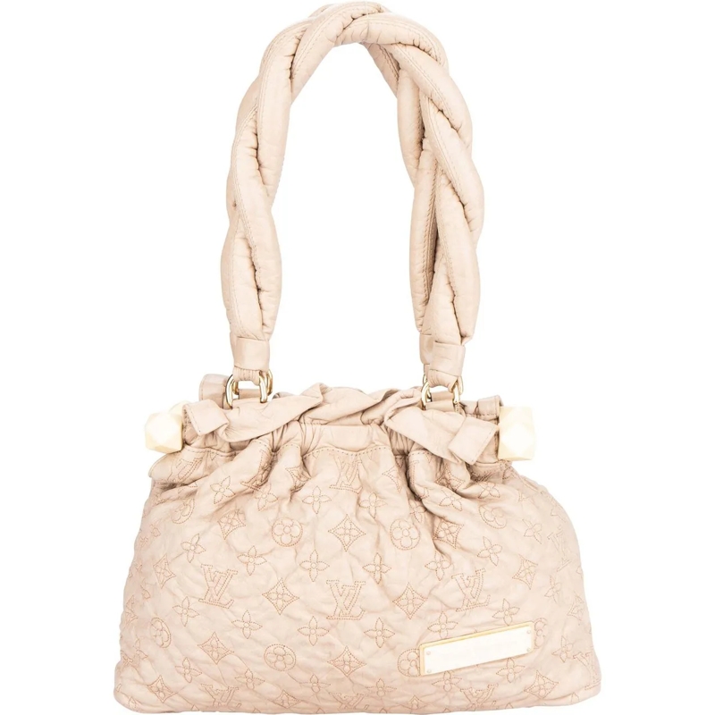 Louis Vuitton Schultertasche Louis Vuitton Leather Monogram Olympe Stratus PM S mehrfarbig