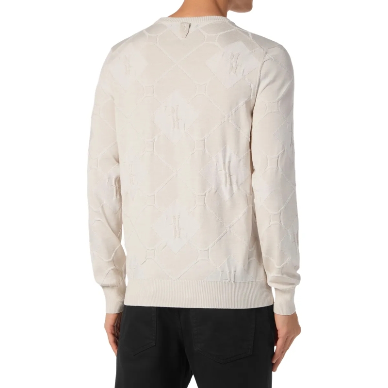 BILLIONAIRE  Rundhalspullover weiss(Image 3)