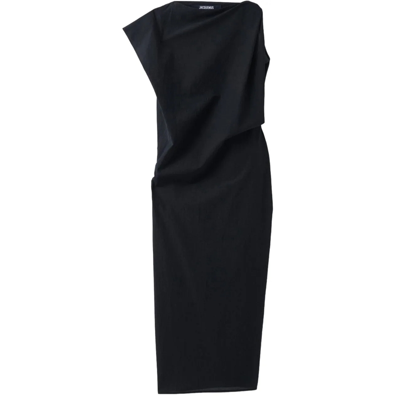 Jacquemus Maxikleid Dresses Black schwarz