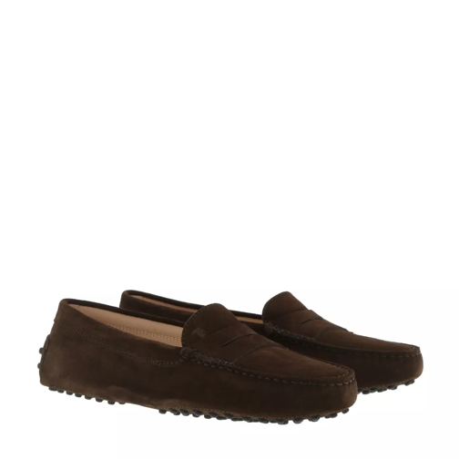 Tod's Penny Loafer With Dimples Marrone Africa Mocassin