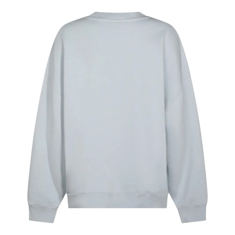 Anine Bing  Light Blue Relaxed Fit Sweatshirt White(Image 2)