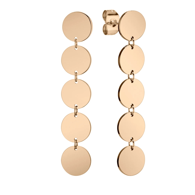 Liebeskind Berlin Ohrstecker Edelstahl Ohrringe rose