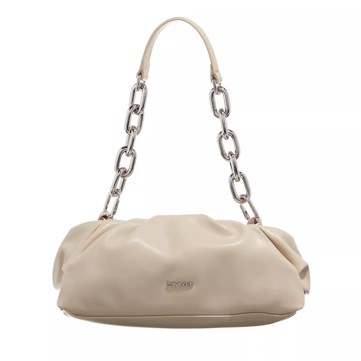 Calvin Klein Soft Conv Clutch Small Stoney Beige Pochette