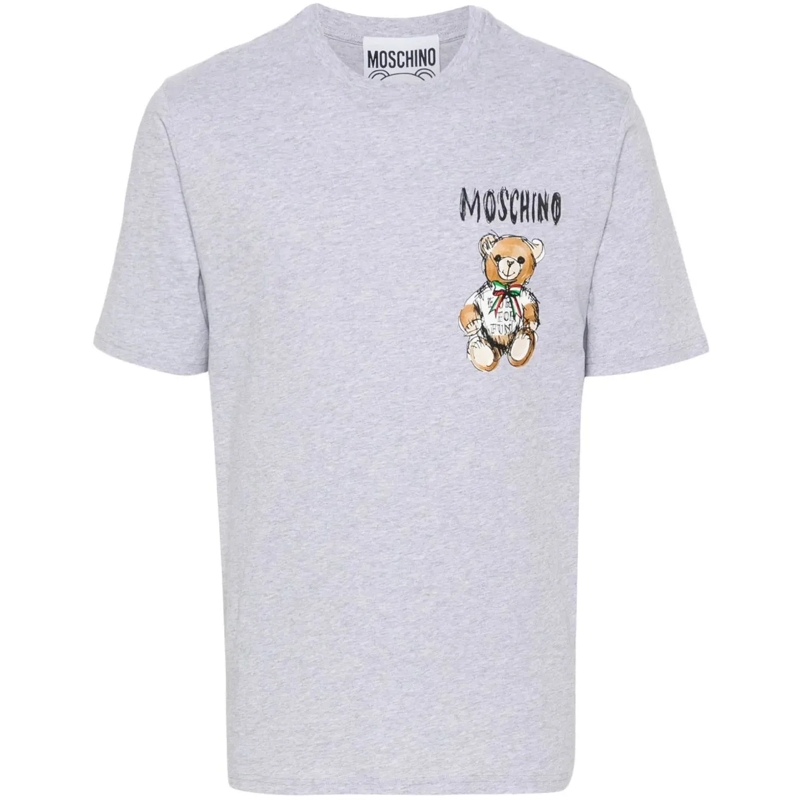 Moschino  Teddy Bear Logo T-shirt grau