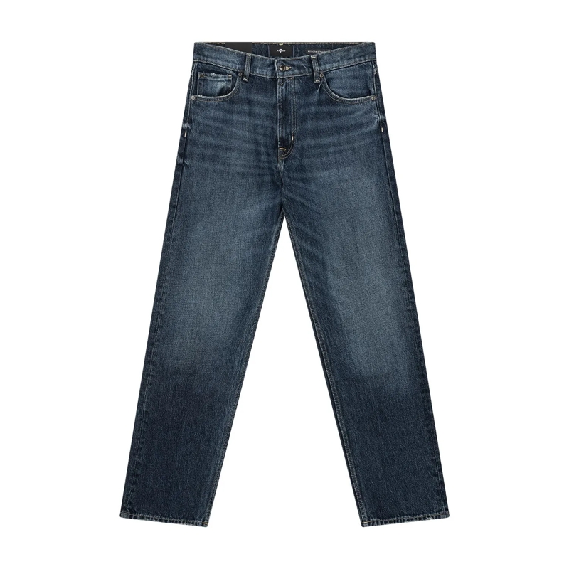Seven for all Mankind Jeans Straight-Fit Jeans blau