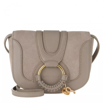 See By Chlo Hana Mini Bag Motty Grey Crossbody Bag