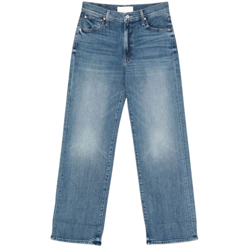Mother Jeans The Dodger Flood Cuff Jeans Blue