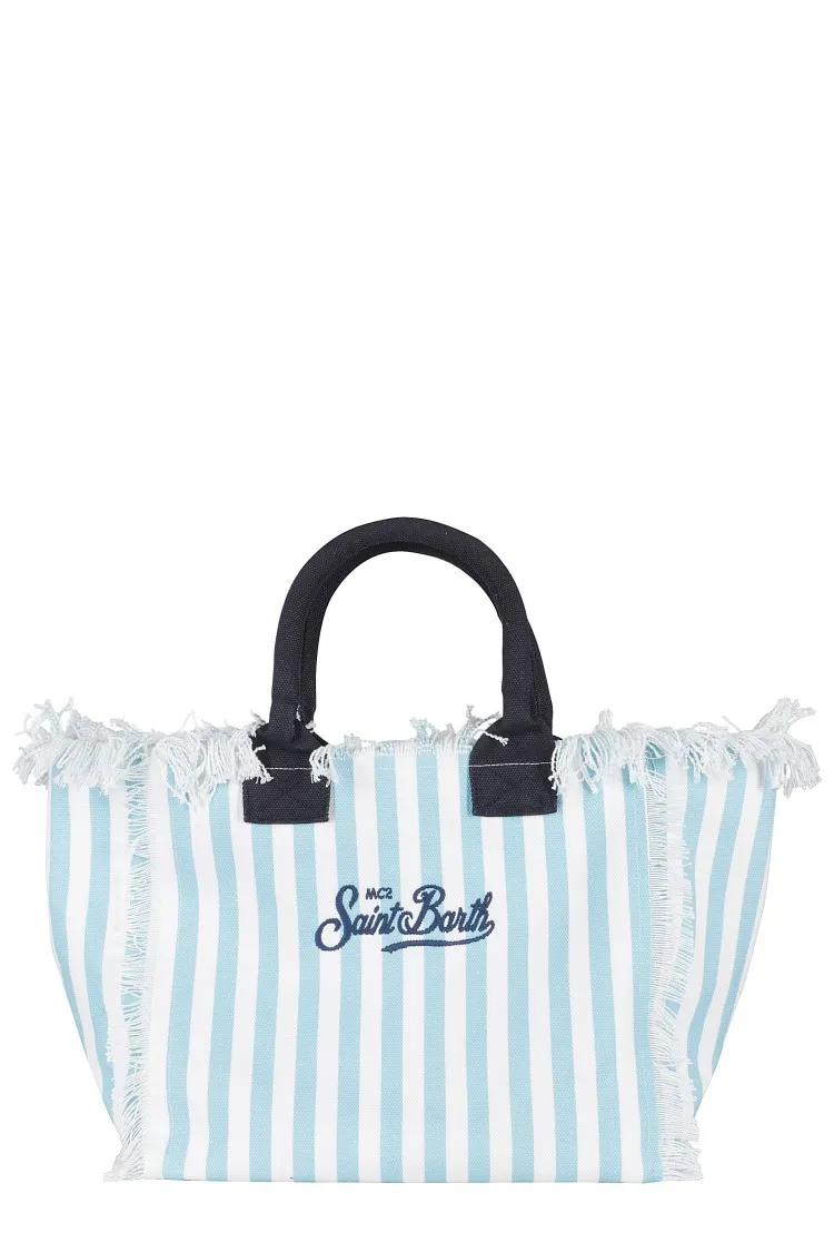 Mc2 Saint Barth Crossbody bags Sb Beach Stripes V 3101 in blauw