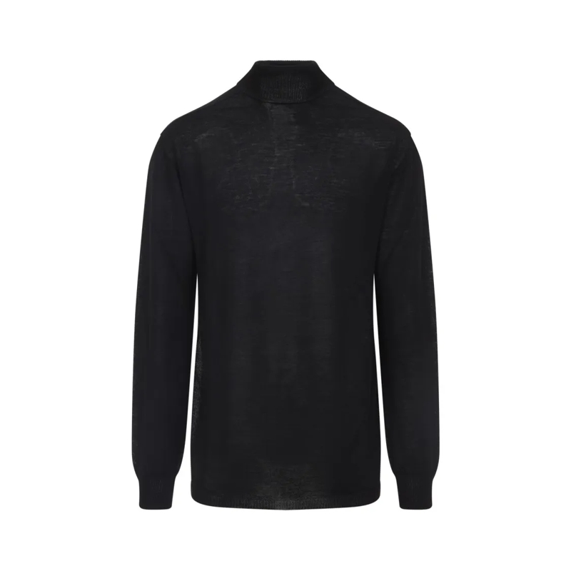 Rick Owens Pull Virgin Wool Sweater Black