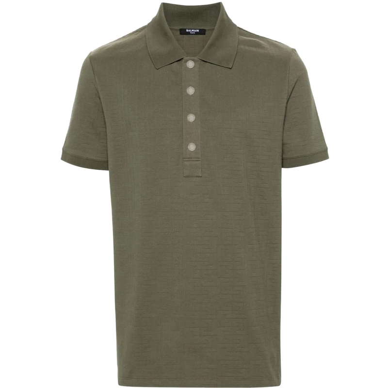 Balmain Polohemd T-Shirts And Polos Khaki braun