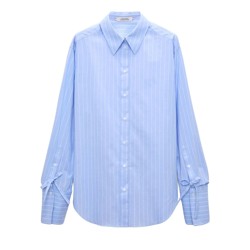 Dorothee Schumacher Bluse STRIPED POWER blouse madeira stripe