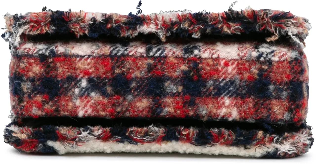 Thumbnail - Chanel Hobo Bags - 2017-2018 CC Tweed and Shearling Single Flap - Gr. unisize - in Bunt - für Damen
