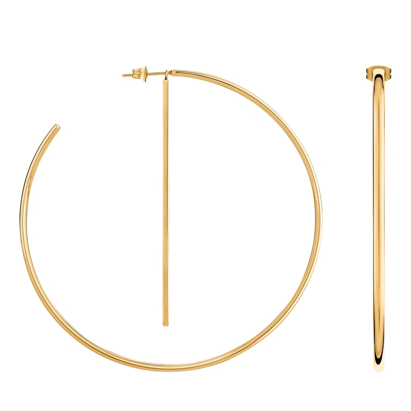 Liebeskind Berlin Ohrstecker Edelstahl The Basic Big gold(Image 4)