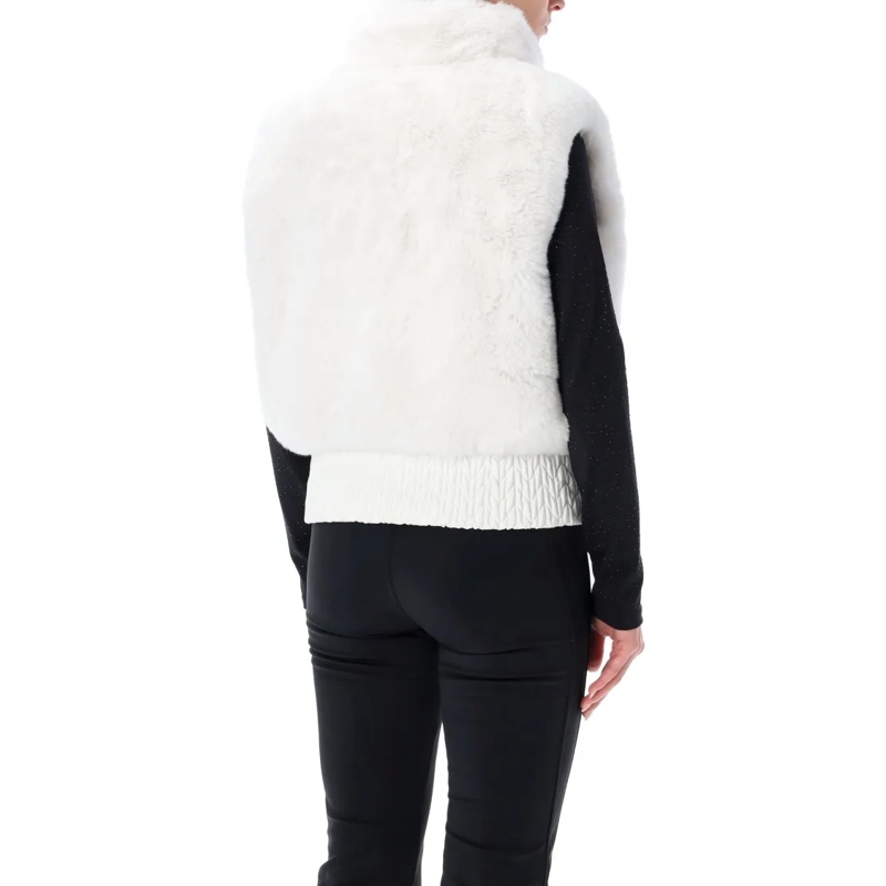 GOLDBERGH  Dahlia Reversible Faux Fur Bodywarmer White