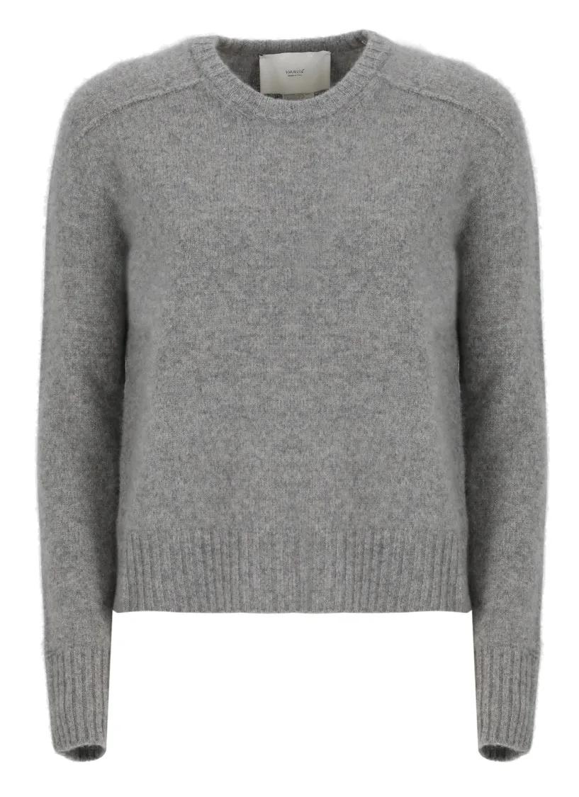 Vanise - Grey Cashmere Sweater - Größe 44 - grau