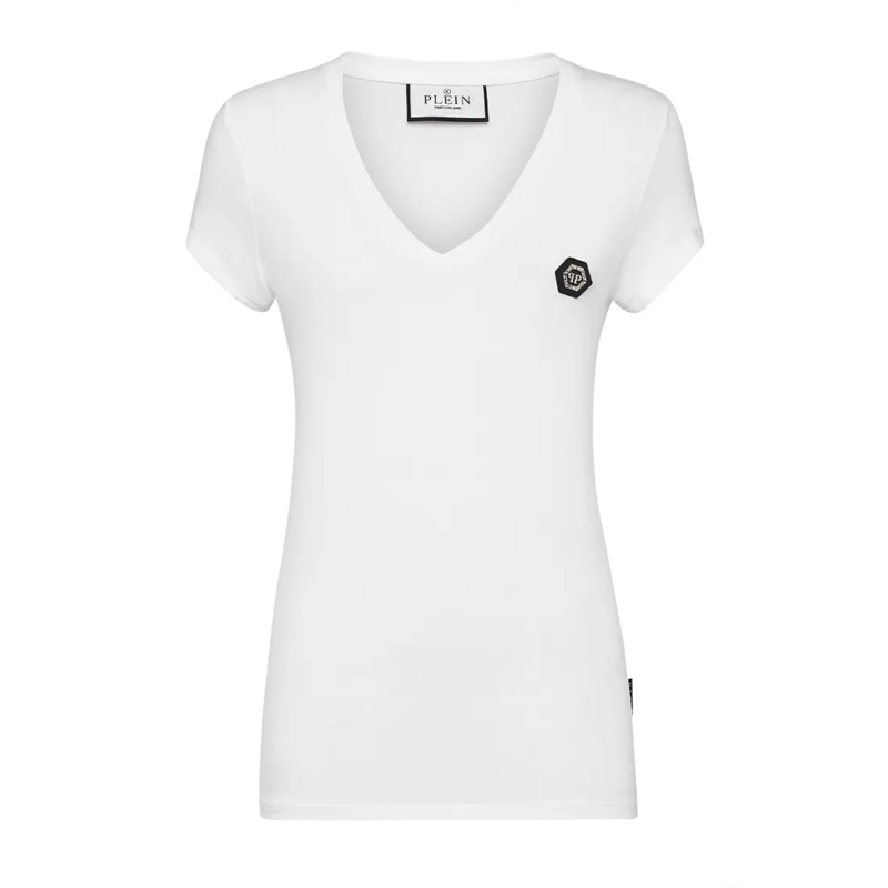 Philipp Plein T-shirt White V-Neck T-Shirt White