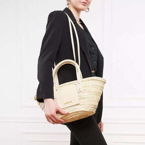 Jacquemus Korbtasche Le Petit Panier Soli Ivory (Image 2)