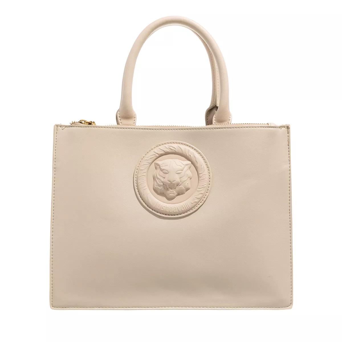 Just Cavalli Tote - Range E Tiger Embossed Sketch 4 Bags - Gr. unisize - in Taupe - für Damen