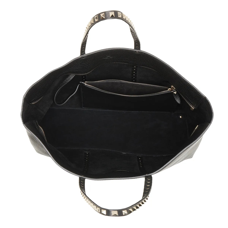 Valentino Garavani Draagtas Rockstud Tote Bag Nero(Image 5)