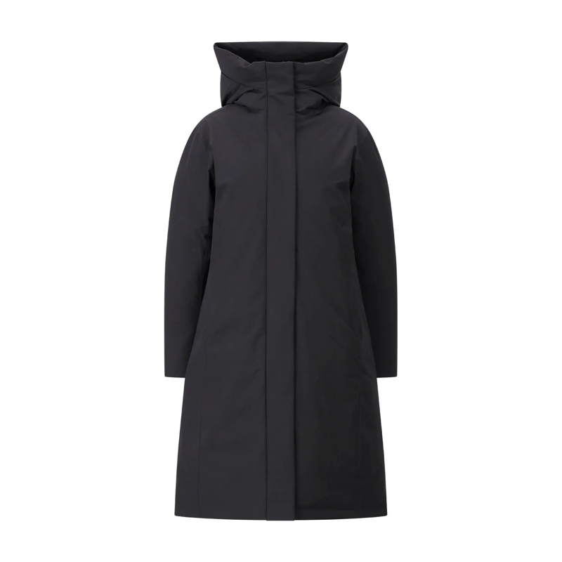 SCANDINAVIAN EDITION Blazer Parka Path mit Daunen Schwarz