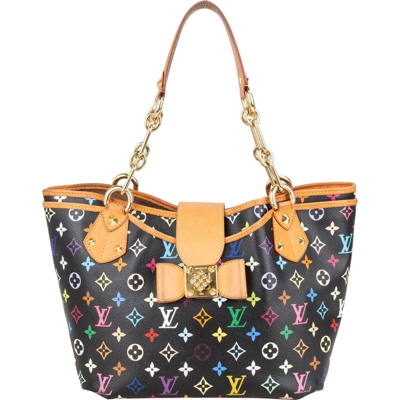 Louis Vuitton Tote Louis Vuitton Murakami Multicolor Annie GM Handbag schwarz