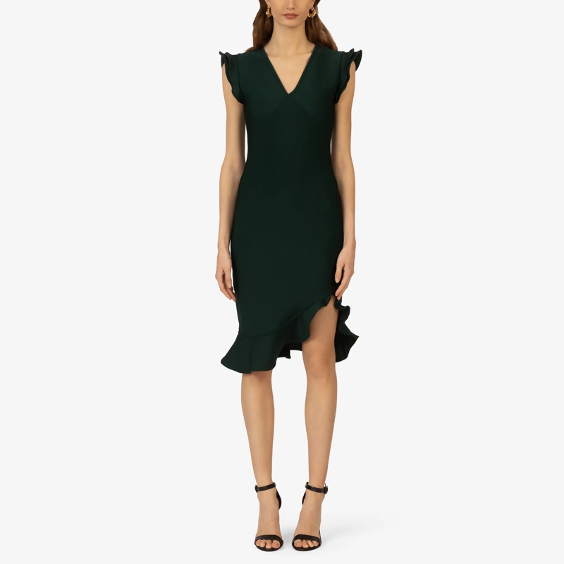 Kraimod Cocktailkleid Bandagekleid dunkel-grün(Image 2)
