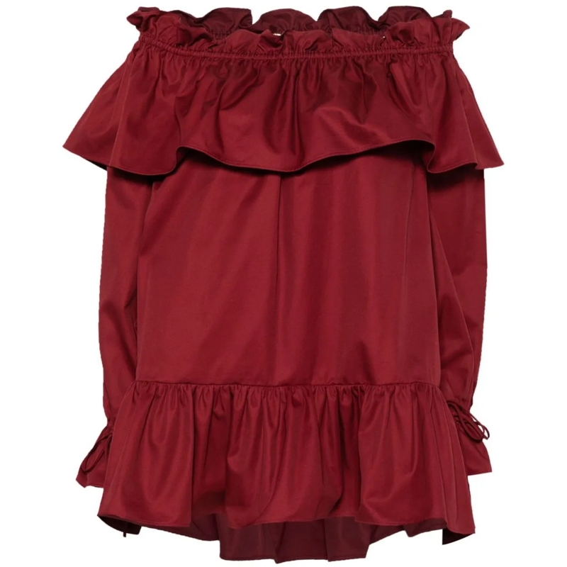 Saint Laurent Minikleid Dresses Red rot