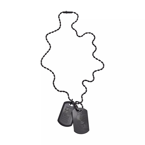 Diesel Necklace DX0014040 Black Lange Halskette