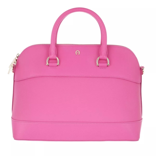 AIGNER Adria Handle Bag Blossom Pink Satchel