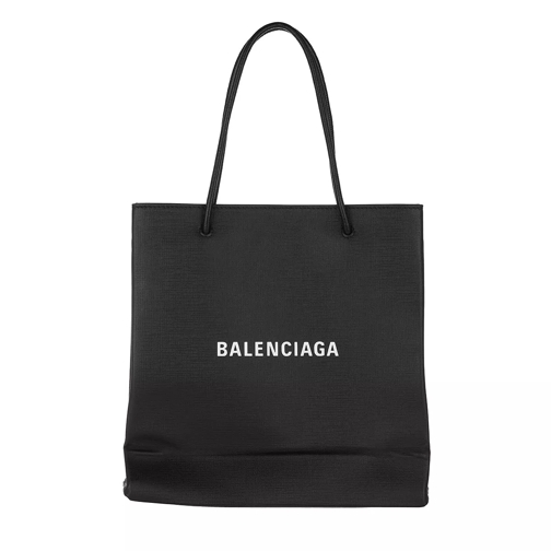 Balenciaga Shopping Bag Leather Black Rymlig shoppingväska