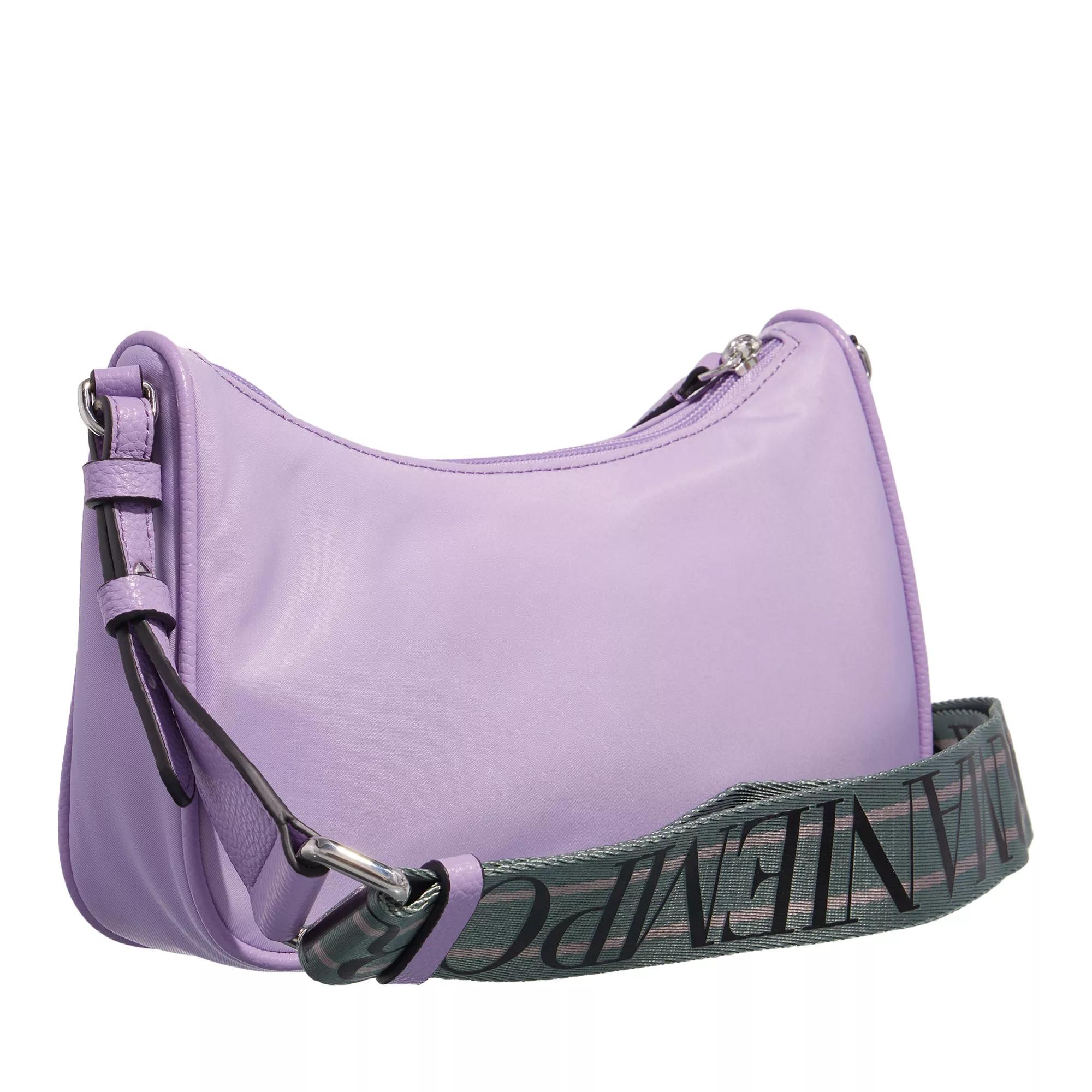 Emporio Armani Crossbody bags Shoulder Bag M Nylon Riciclato in paars