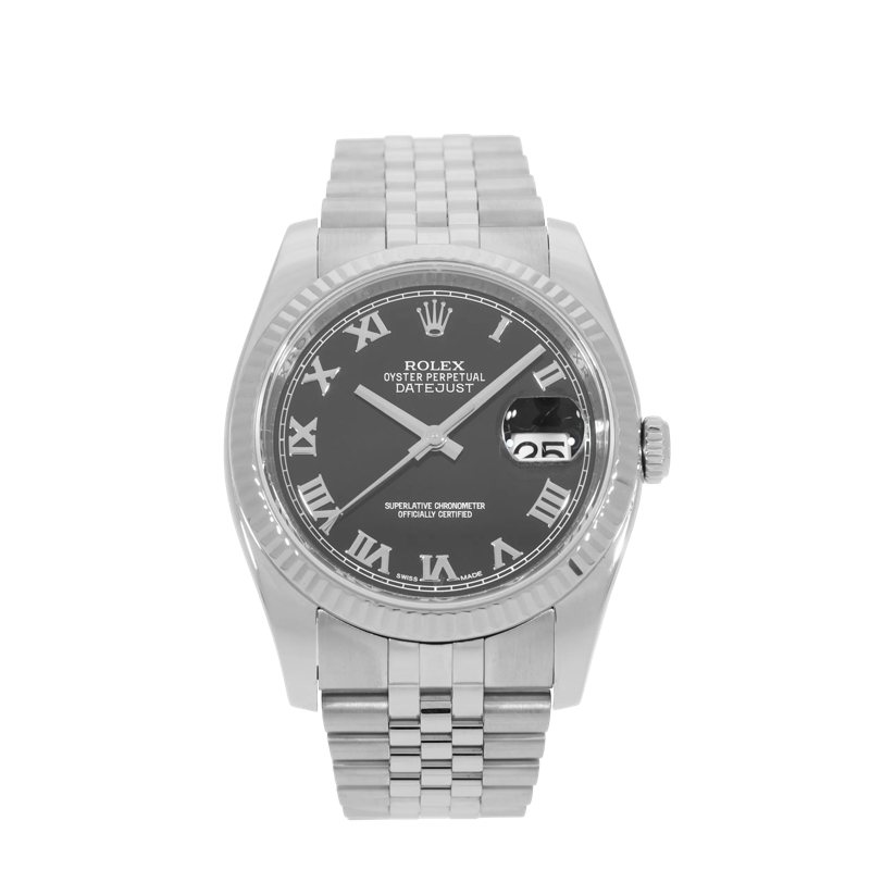 Rolex Automatisch Horloge Datejust Schwarz(Image 2)