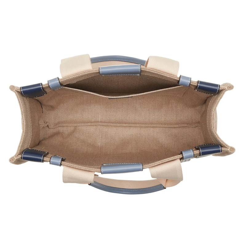 Chloé Tote Woody Medium Tote Bag Blue(Image 9)