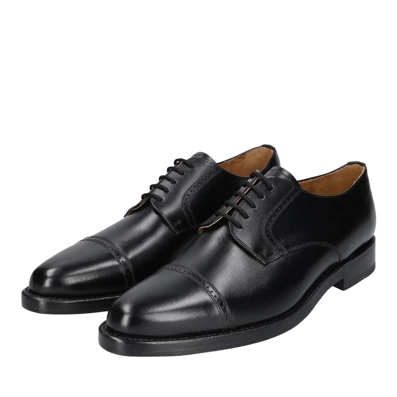 Heinrich Dinkelacker Schnürschuhe Schnürer Milano Quarter-Brogue BC schwarz(Image 2)