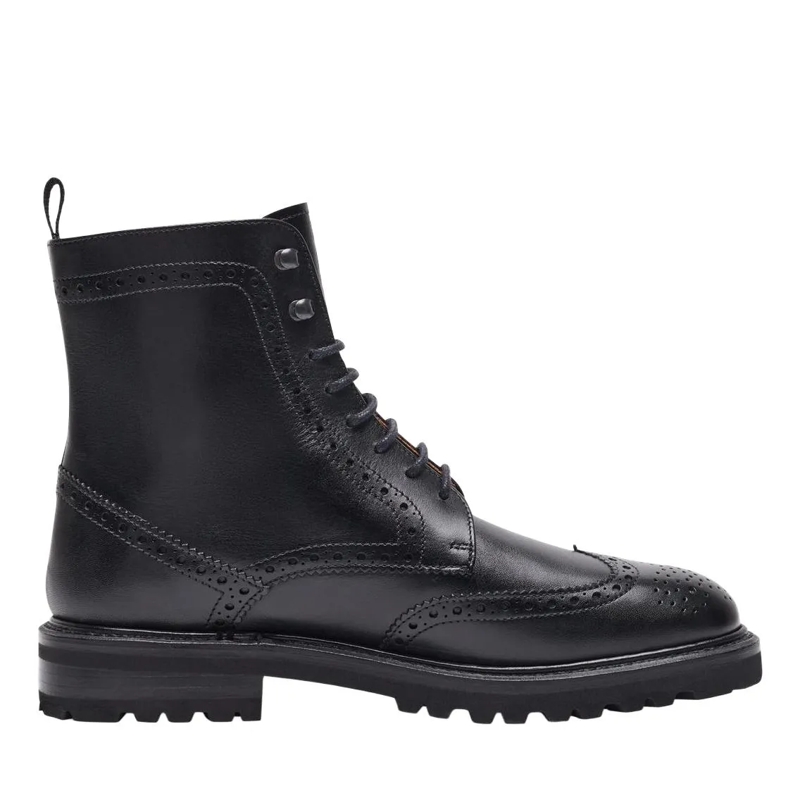 Henry Stevens Laarzen Schnürboots Bonnie FBDB5 schwarz