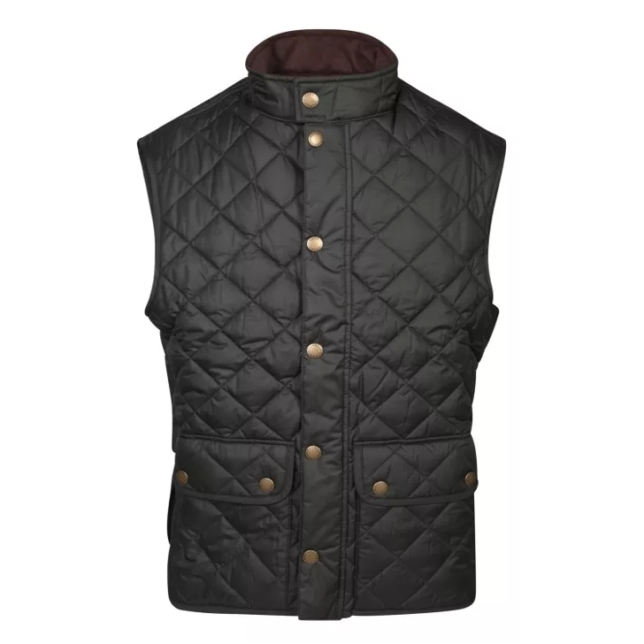 Barbour Quilted Polyamide Vest Black Weste
