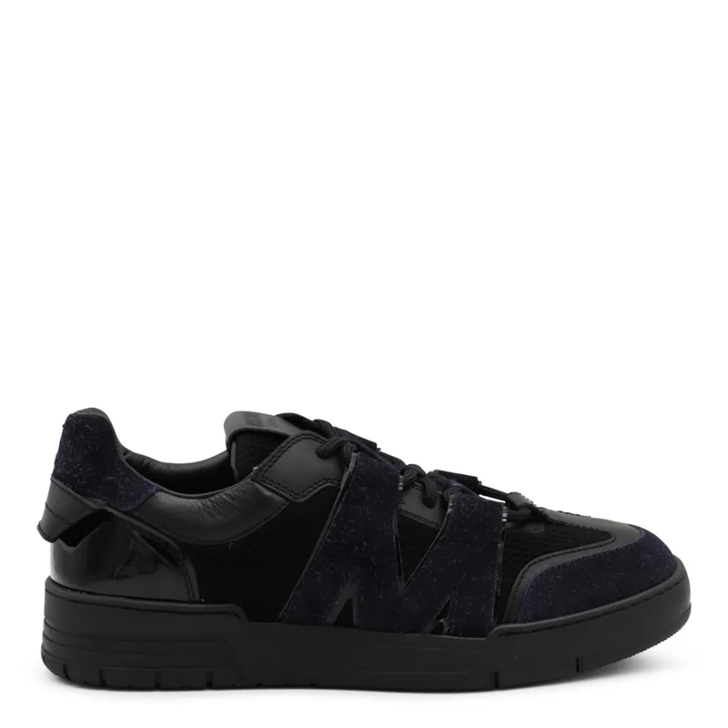 Moschino Lage-top sneaker Black Leather Sneakers Black