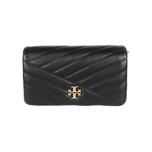 Tory Burch Geldbörse Kira Chevron Chain Wallet Black