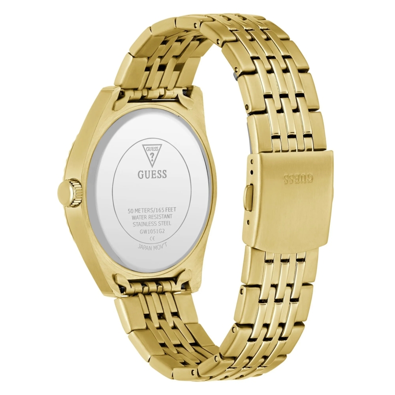 Guess Quarzuhr Quarz-Analoguhr Camden gold(Image 3)