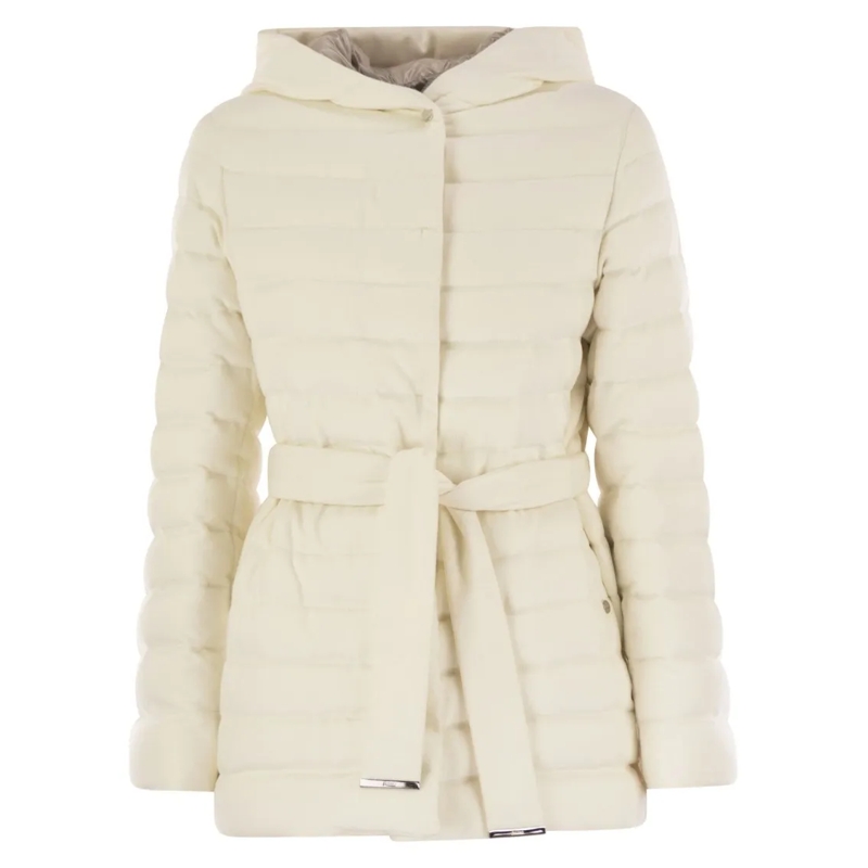 Herno  Silk And Cashmere Kimono Jacket Neutrals