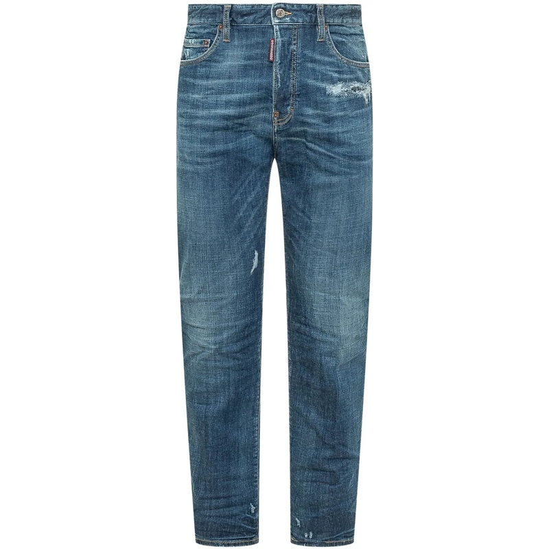 Dsquared2 Jeans à jambe droite Pants 5 Pockets blau