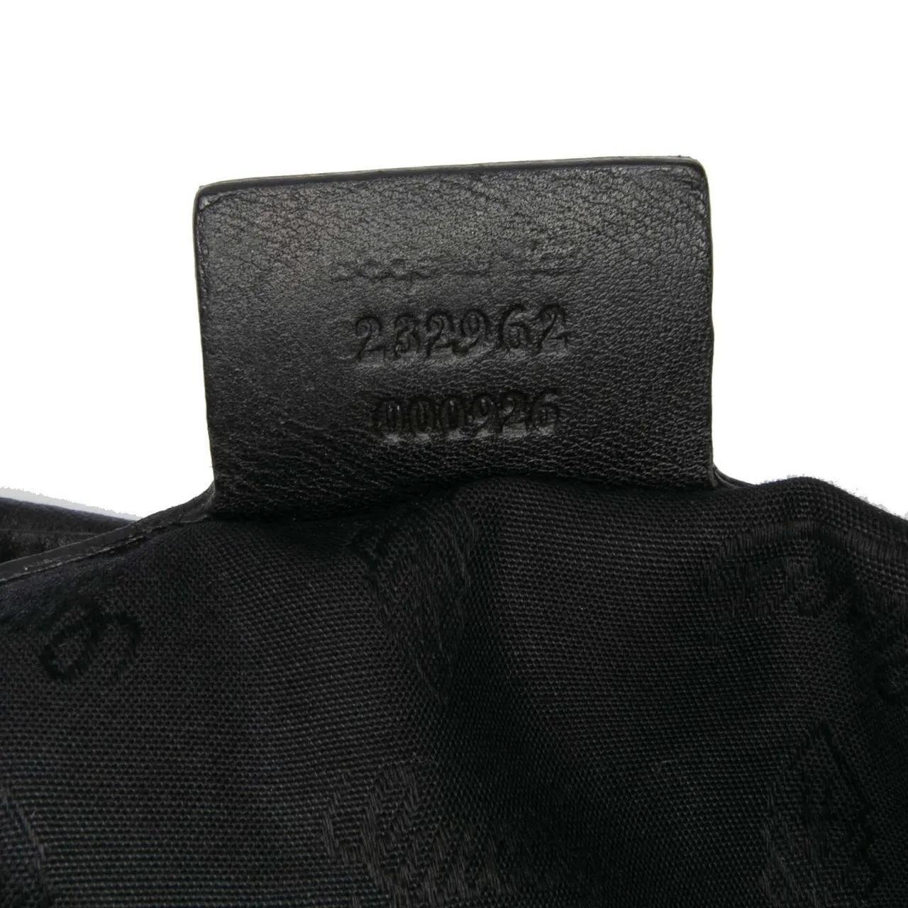 Thumbnail - Gucci Hobo Bags - Medium Guccissima Twins Hobo - Gr. unisize - in Schwarz - für Damen