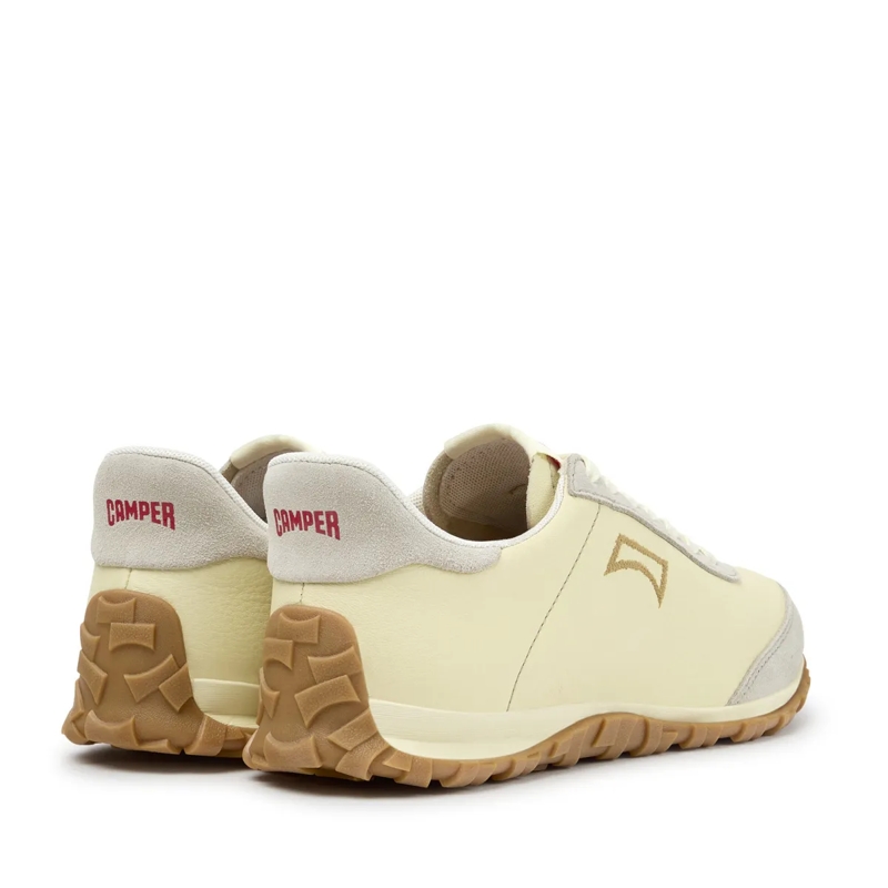 Camper Low-Top-Sneaker - Zertifikat der Leather Working Group- Schuhmach hellbeige(Image 3)