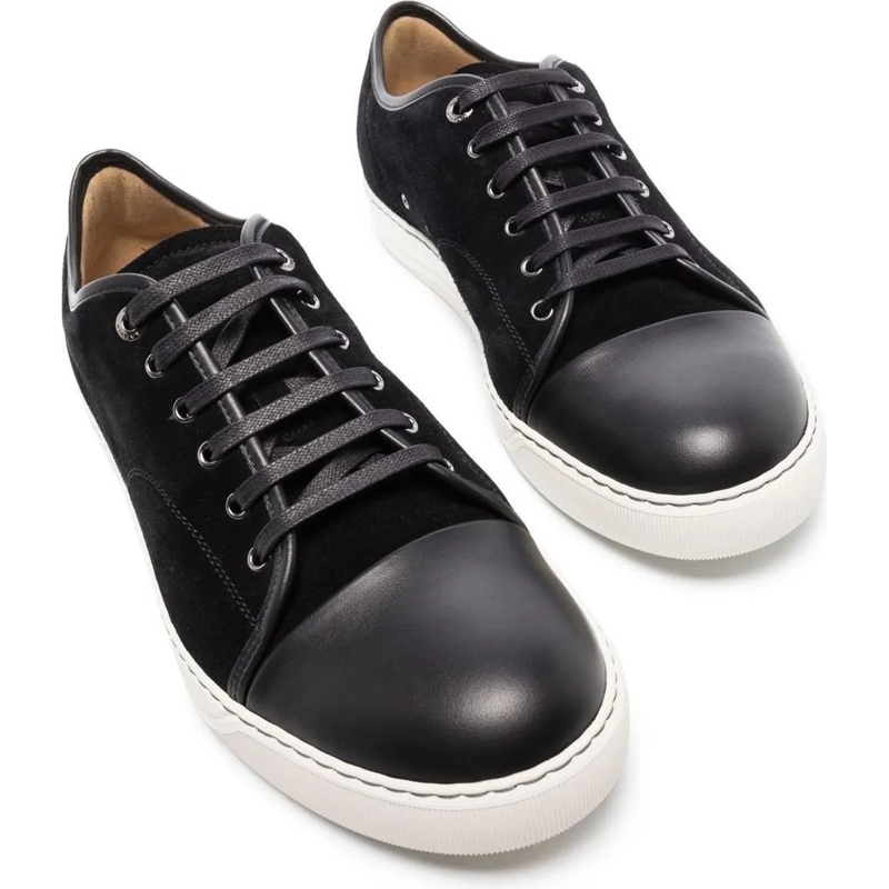 Lanvin Low-Top-Sneaker Heren DBB1 Sneaker Zwart schwarz