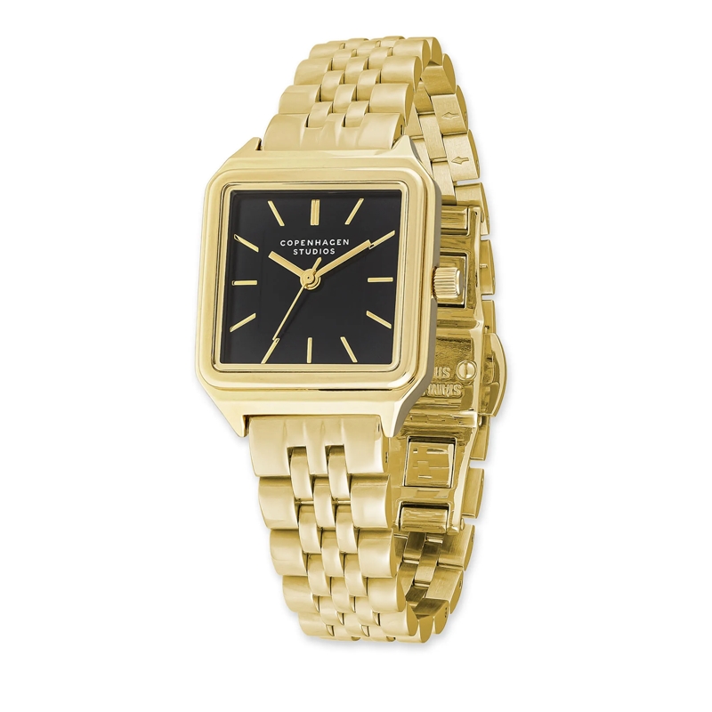 Copenhagen Quarzuhr Edelstahl Vintage Watch gold(Image 3)