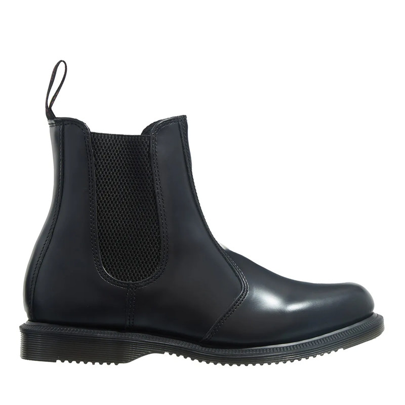 Dr. Martens Stiefeletten Flora Black Polished Smooth