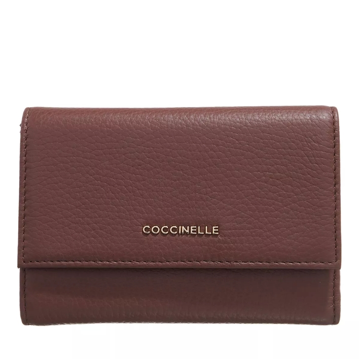 Coccinelle Metallic Soft Wallet Carruba Flap Wallet