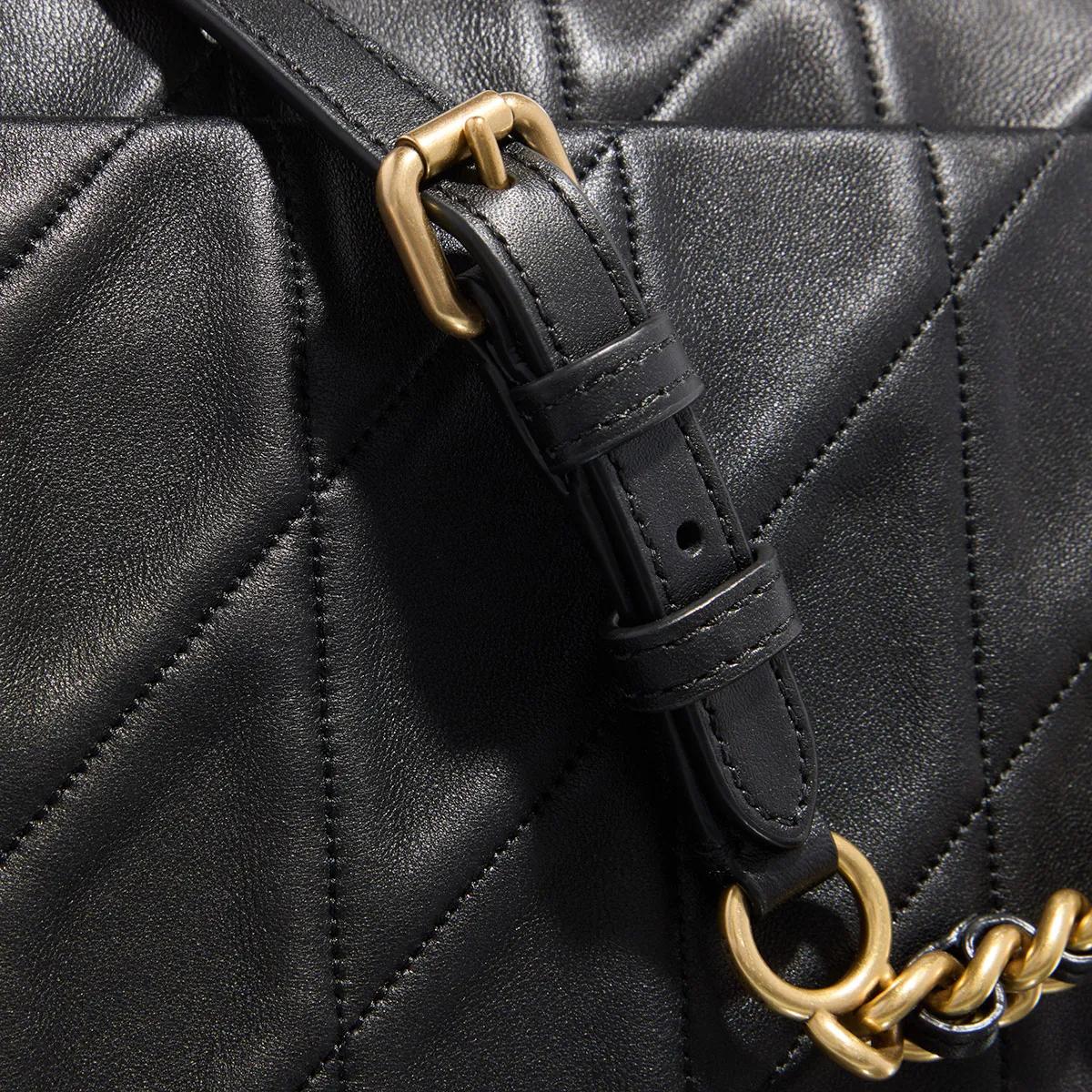 Coach Crossbody bags Quilted Washed Leather Times Square Tabby Shoulder in zwart