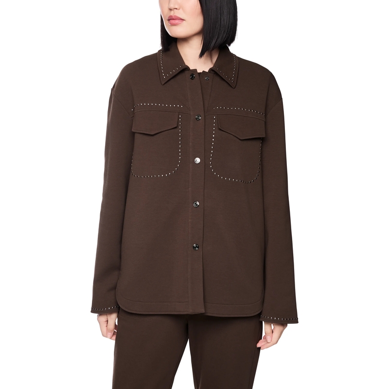 Marc Cain Hemdjacke Jacke seal brown(Image 6)