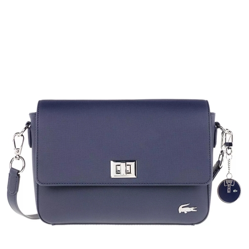 Lacoste Daily Classic Flap Crossover Bag Marine Crossbody Bag